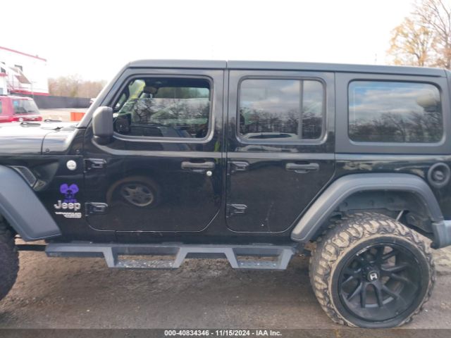 1C4HJXDN4KW525366 Jeep Wrangler Unlimited Sport 4x4