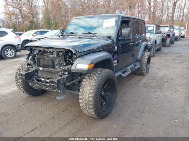 1C4HJXDN4KW525366 Jeep Wrangler Unlimited Sport 4x4