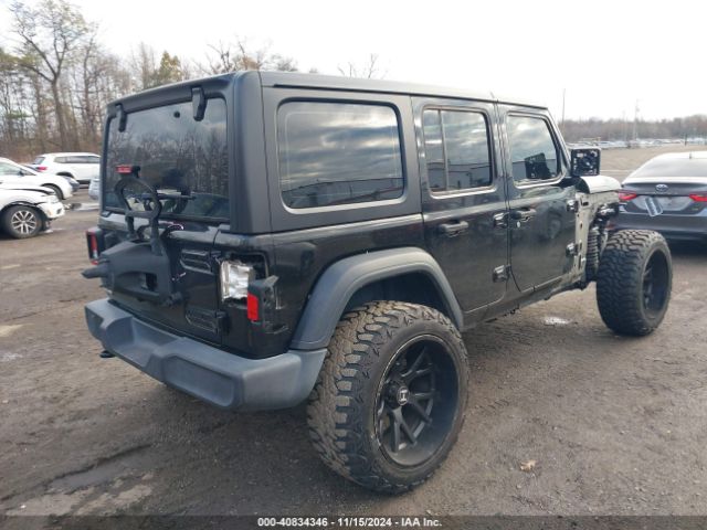 1C4HJXDN4KW525366 Jeep Wrangler Unlimited Sport 4x4