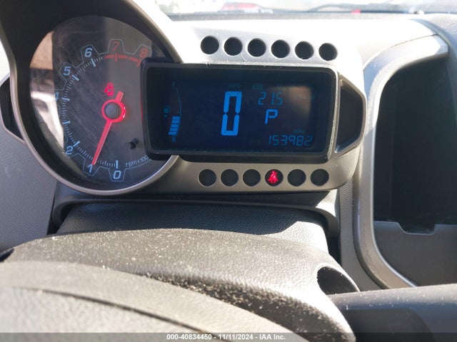 Aukcja sprzedaży 2012 Chevrolet Sonic 2lt, vin: 1G1JC6SHXC4125174, numer aukcji: 40834450