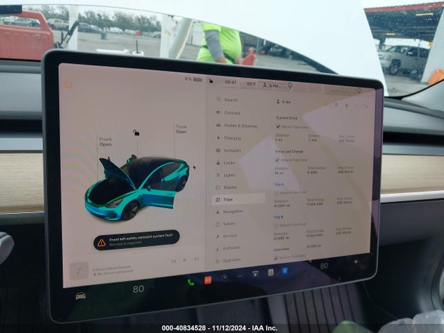 40834528 :رقم المزاد ، 5YJ3E1EB6MF988276 vin ، 2021 Tesla Model 3 Long Range Dual Motor All-wheel Drive مزاد بيع