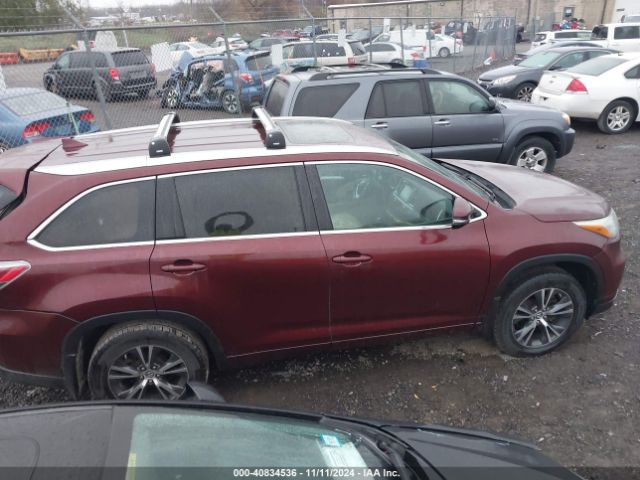 5TDJKRFHXGS350520 Toyota Highlander Xle V6