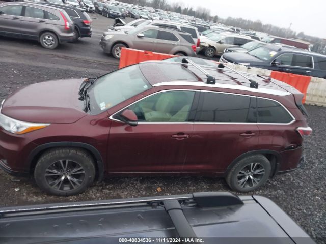 5TDJKRFHXGS350520 Toyota Highlander Xle V6