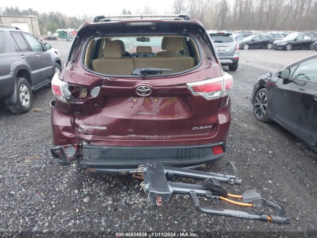 5TDJKRFHXGS350520 Toyota Highlander Xle V6