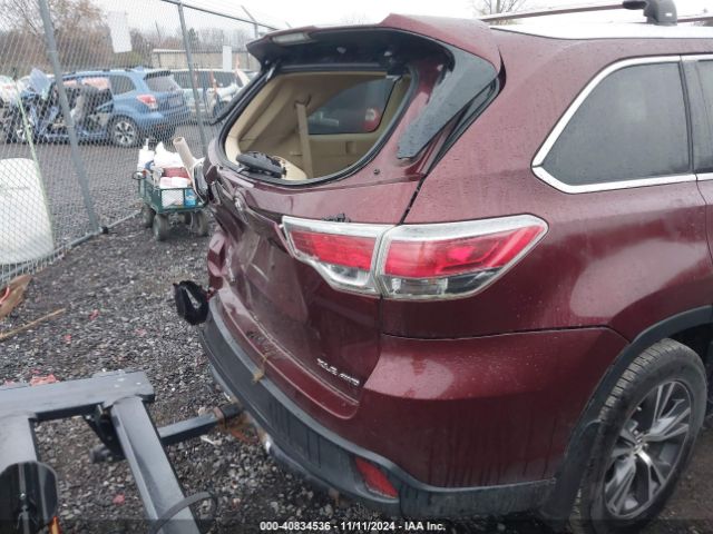 5TDJKRFHXGS350520 Toyota Highlander Xle V6