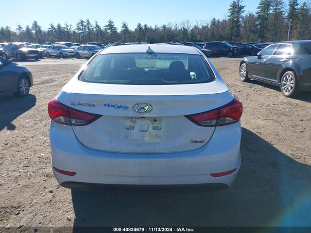5NPDH4AE3FH623460 Hyundai Elantra Limited