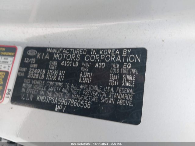KNDJP3A59G7860556 KIA SOUL +