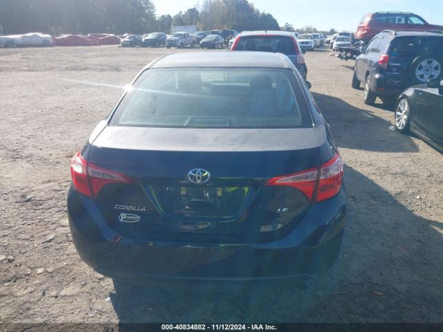 2T1BURHE2KC223568 Toyota COROLLA LE