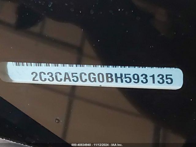 2011 CHRYSLER 300 2C3CA5CG0BH593135 Photo 8