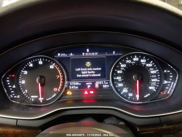 Продажа на аукционе авто 2019 Audi A4 45 Premium, vin: WAUDNAF4XKA022195, номер лота: 40834975