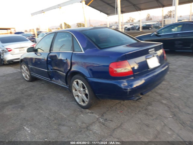 2000 AUDI S4 WAUDD68D0YA045281 Photo 2