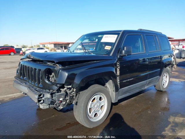 1C4NJPBA2HD116984 Jeep Patriot Sport Fwd