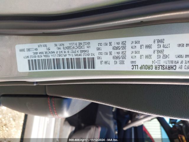 1C4SDHCT4FC689470 Dodge Durango R/t