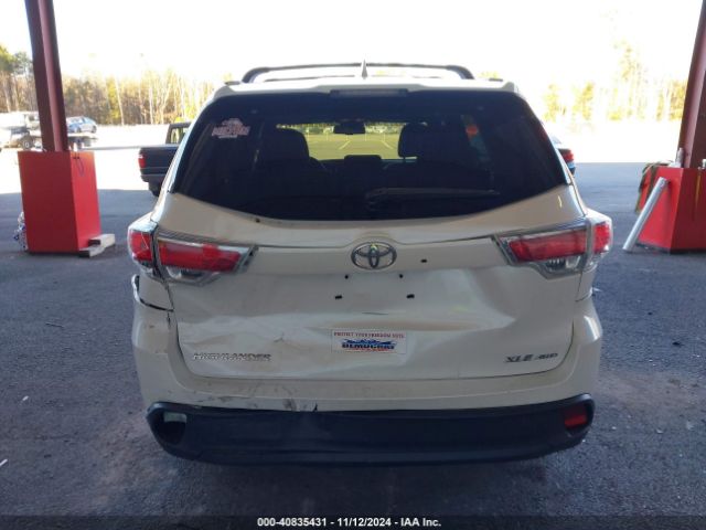 5TDJKRFH2GS279717 Toyota Highlander Xle V6