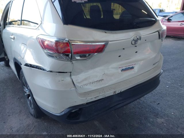 5TDJKRFH2GS279717 Toyota Highlander Xle V6