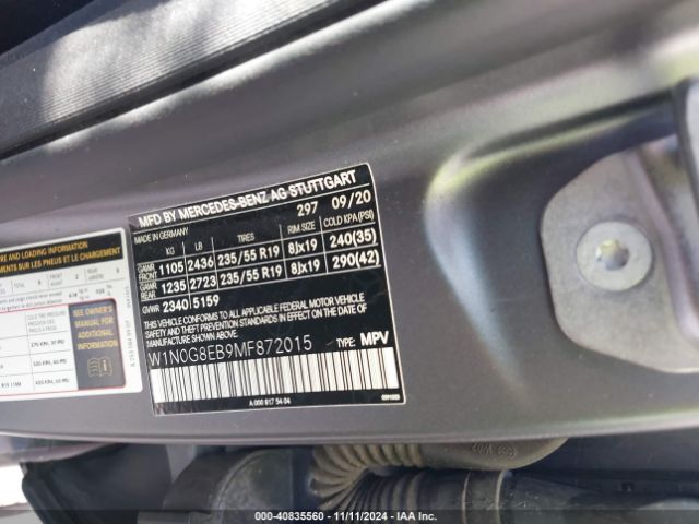 W1N0G8EB9MF872015 Mercedes-Benz Glc 300 4matic Suv