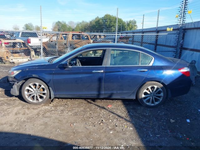 1HGCR2F54EA309037 Honda Accord Sport