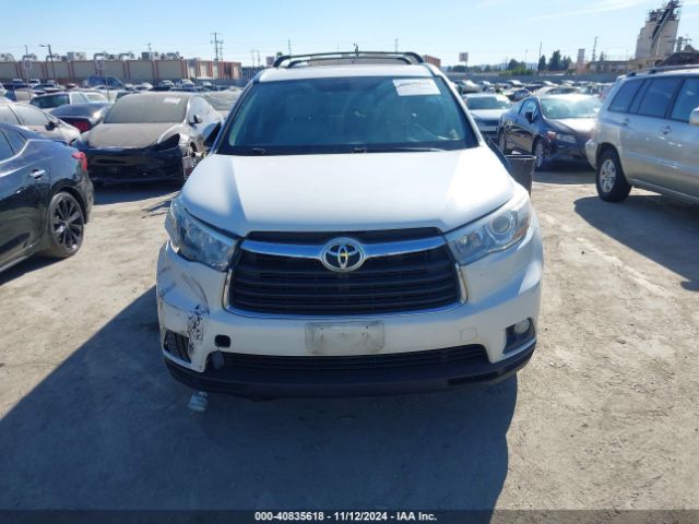 5TDKKRFH5GS130240 Toyota Highlander Xle V6