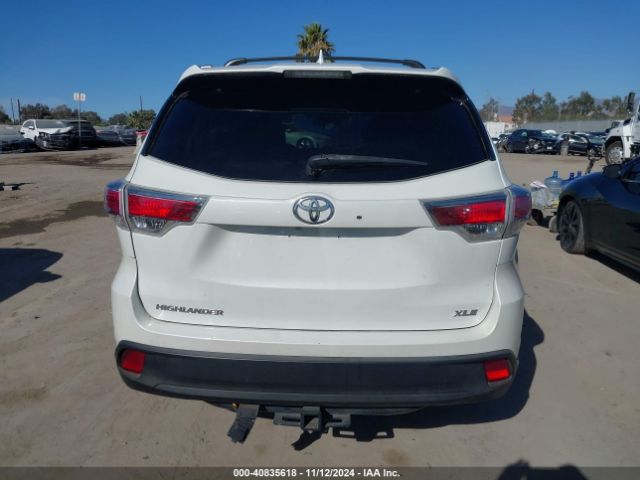 5TDKKRFH5GS130240 Toyota Highlander Xle V6
