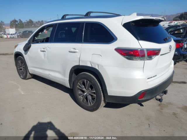 5TDKKRFH5GS130240 Toyota Highlander Xle V6
