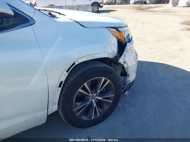 5TDKKRFH5GS130240 Toyota Highlander Xle V6