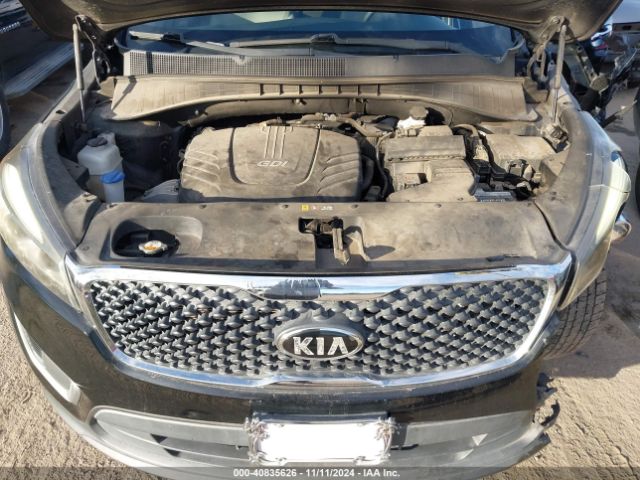 5XYPGDA51GG047487 KIA Sorento 3.3l Lx