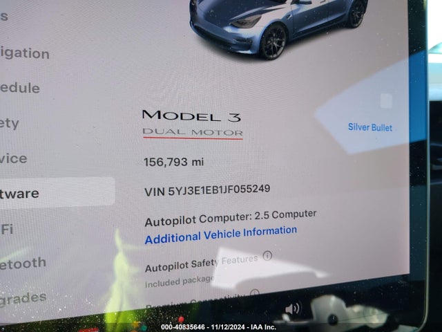 Tesla 2018 2018 5YJ3E1EB1JF055249 Image 7