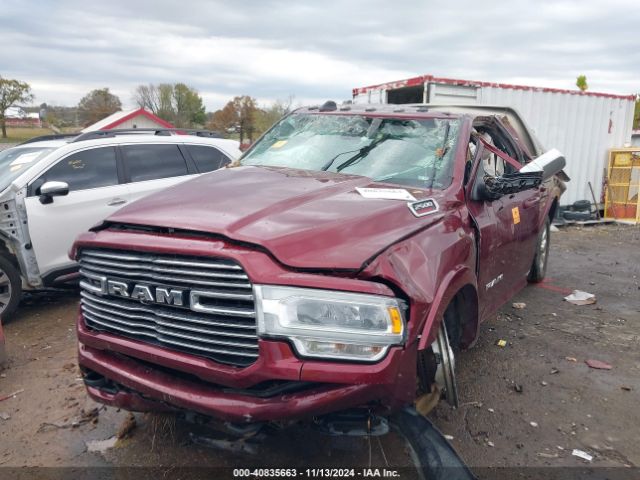 3C6UR5FL3KG652672 RAM 2500 Laramie  4x4 6'4 Box