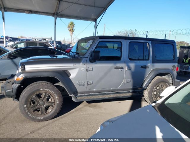 1C4HJXDN1KW569826 Jeep Wrangler Unlimited Sport S 4x4