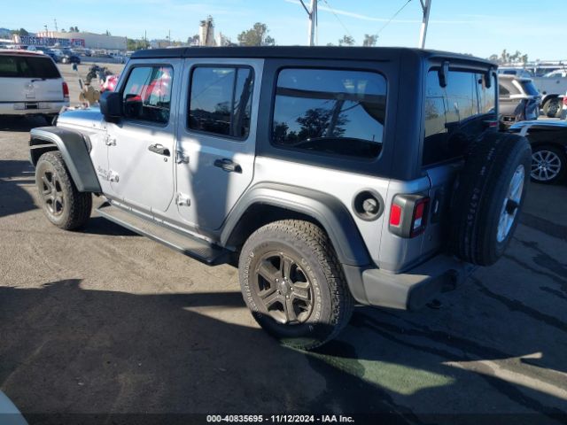 1C4HJXDN1KW569826 Jeep Wrangler Unlimited Sport S 4x4