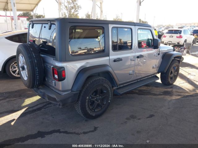1C4HJXDN1KW569826 Jeep Wrangler Unlimited Sport S 4x4