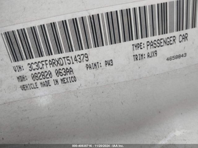 2013 FIAT 500 3C3CFFARXDT514379 Photo 8