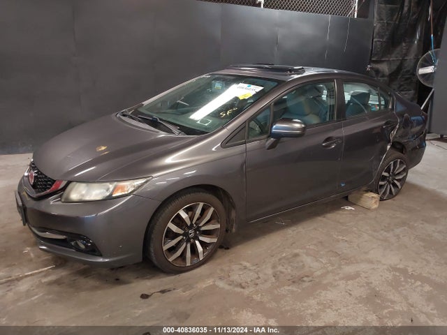 Honda Civic Ex-l 2015 19XFB2F99FE220582 Image 2