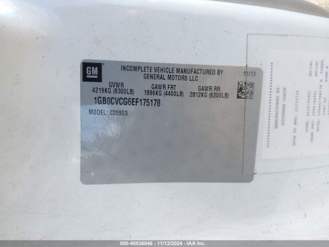 1GB0CVCG6EF175178 Chevrolet Silverado 2500hd Work Truck
