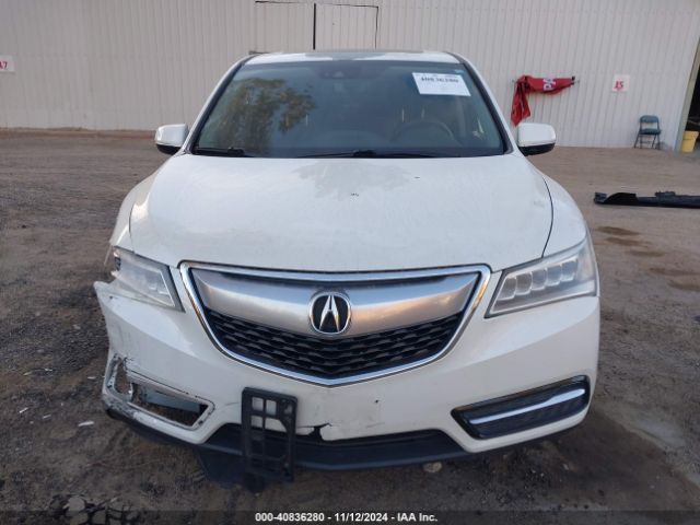 5FRYD3H45GB007018 Acura Mdx Technology   Acurawatch Plus Packages/technology Package