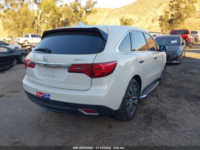 5FRYD3H45GB007018 Acura Mdx Technology   Acurawatch Plus Packages/technology Package