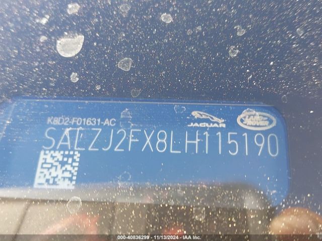 SALZJ2FX8LH115190 Land Rover Range Rover Evoque S