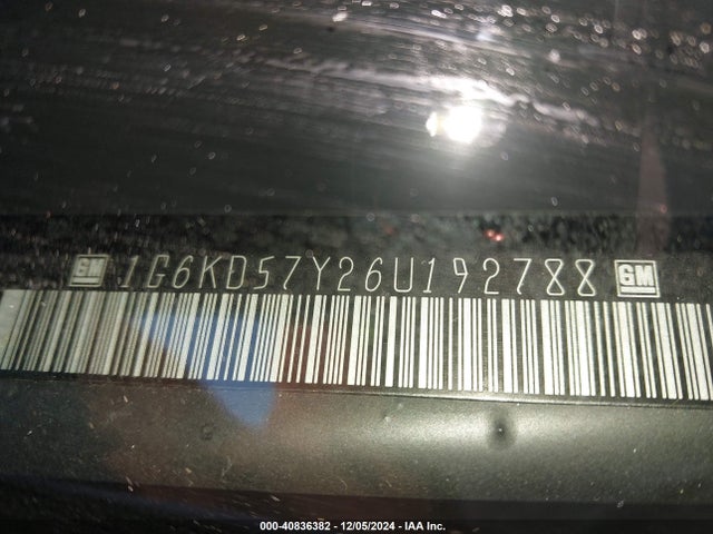 2006 CADILLAC DTS 1G6KD57Y26U192788 Photo 8