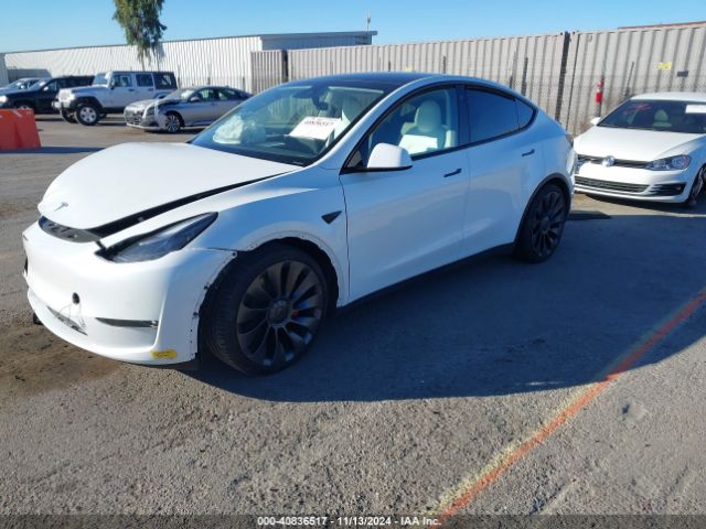 7SAYGDEF9NF563983 Tesla Model Y Performance Dual Motor All-wheel Drive