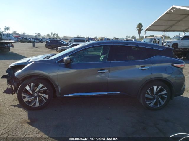 5N1AZ2MH4FN252993 Nissan Murano Platinum
