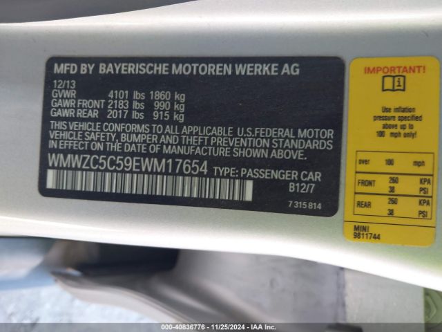 WMWZC5C59EWM17654 Mini Countryman Cooper S