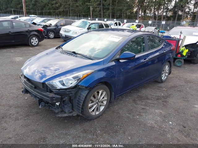 Hyundai ELANTRA SE 2015 5NPDH4AE2FH559685 Image 2