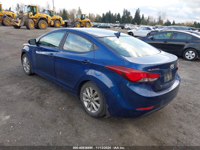 Hyundai ELANTRA SE 2015 5NPDH4AE2FH559685 Image 3