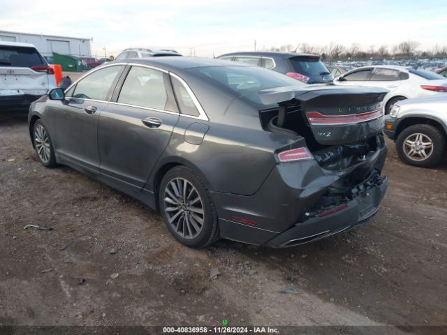 3LN6L5KU1HR634018 Lincoln Mkz Hybrid Premiere