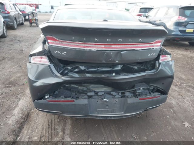 3LN6L5KU1HR634018 Lincoln Mkz Hybrid Premiere