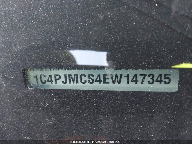 1C4PJMCS4EW147345 Jeep Cherokee Latitude