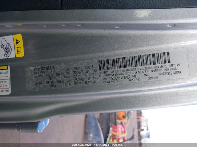 1C4HJXEN2LW127850 Jeep Wrangler Unlimited Sahara 4x4