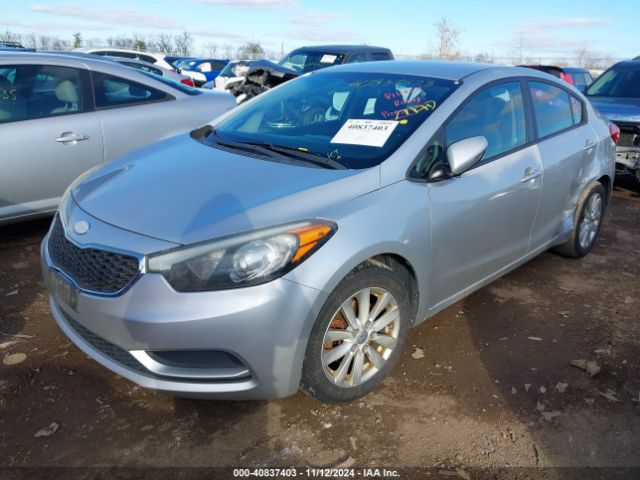 KNAFX4A64E5125378 KIA FORTE LX