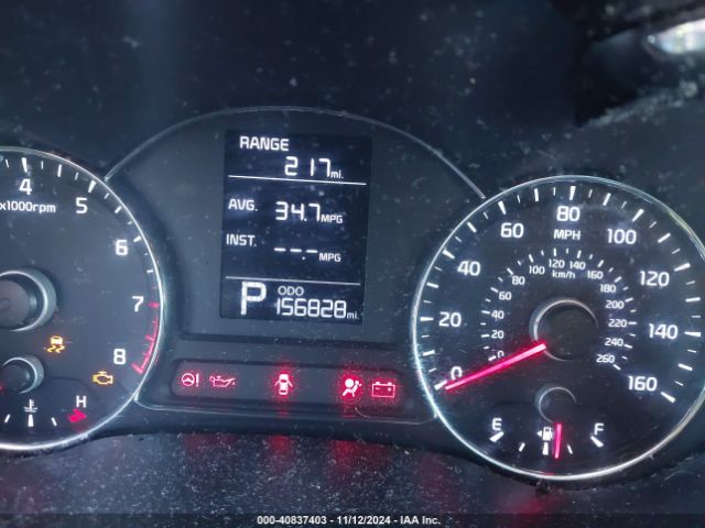 KNAFX4A64E5125378 KIA FORTE LX