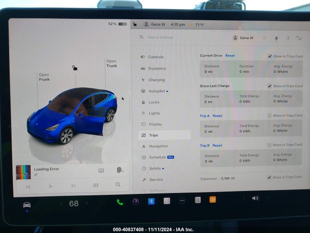 Tesla Model Y Long Range Dual Motor All-wheel Drive 2024 7SAYGDEE4RF984359 Image 15